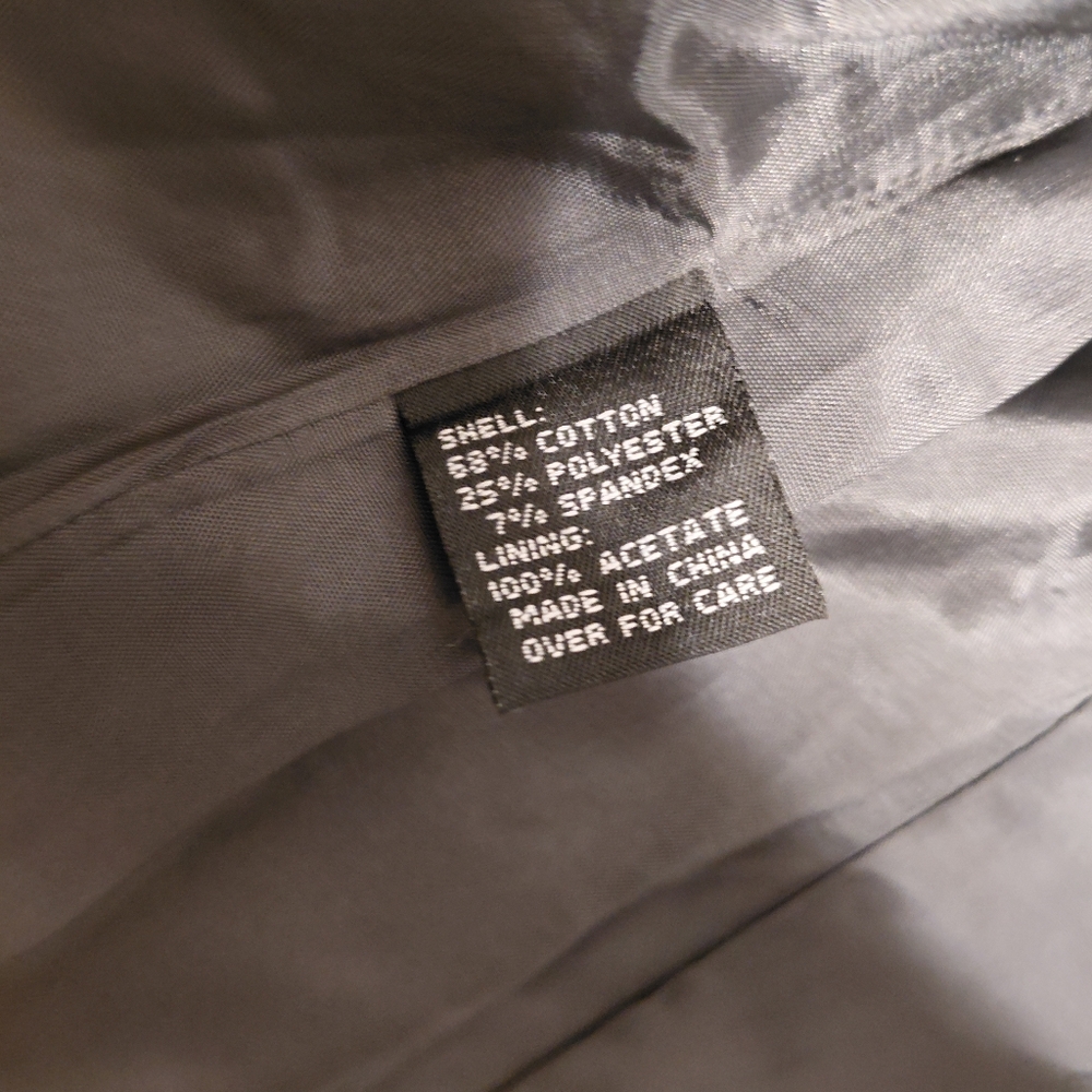 Express Stretch Concealed Button Blazer - image 4